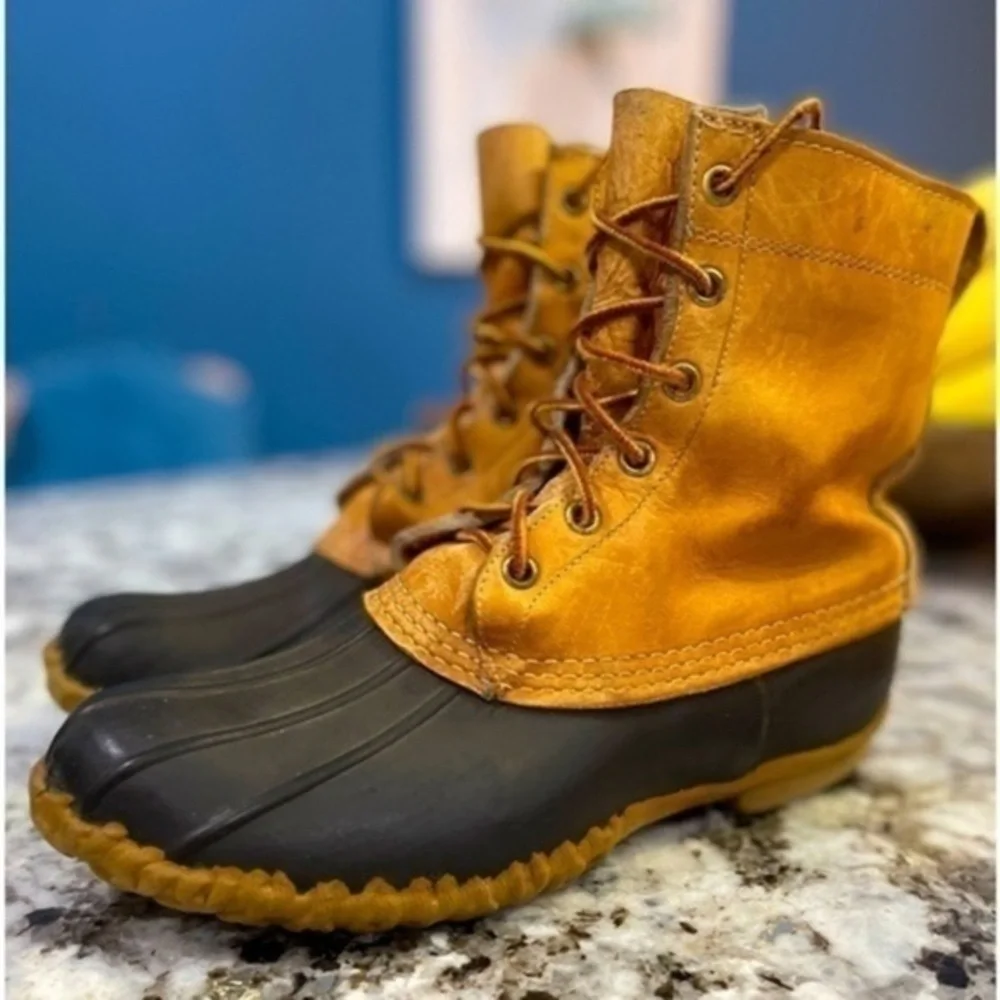L.L Bean 🇺🇸 Leather Boots woman’s size 7
